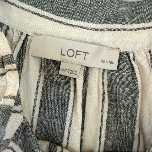 Stripe Ruffle Tank - Picture 2 of 3